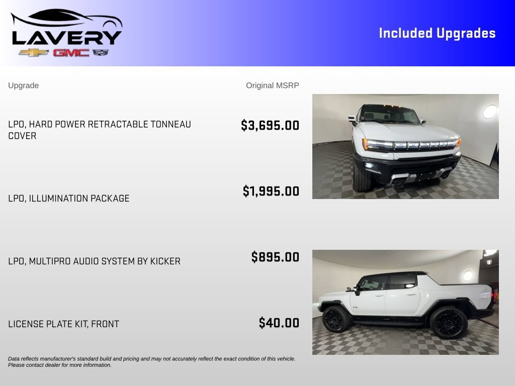 Used 2024 GMC Hummer EV 2X w/ LPO, Illumination Package AWD/4WD image 7