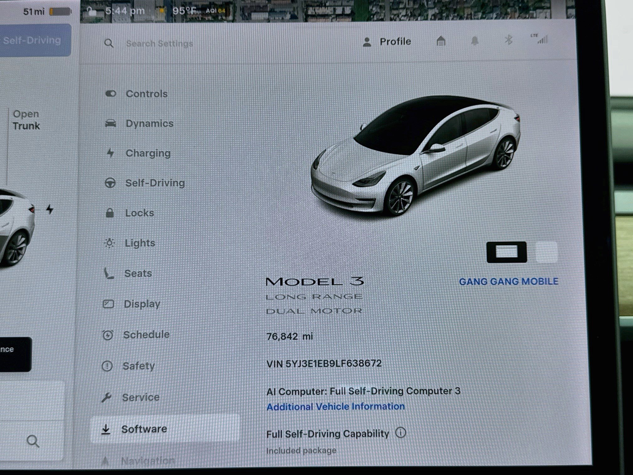 Used 2020 Tesla Model 3 Long Range AWD/4WD image 8