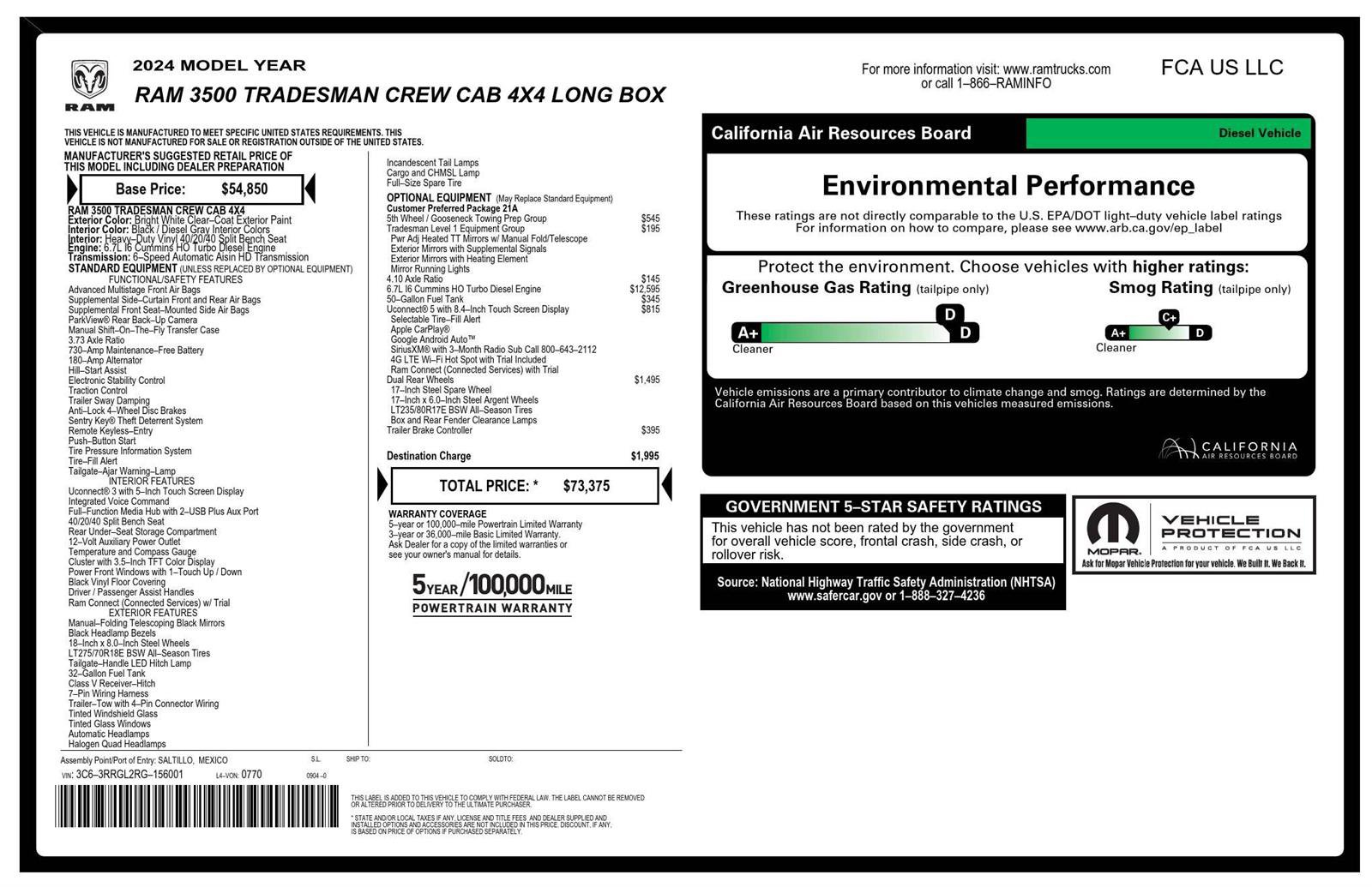 Used 2024 RAM 3500 Tradesman image 45