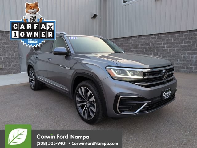 Used 2021 Volkswagen Atlas SEL Premium AWD/4WD image 1