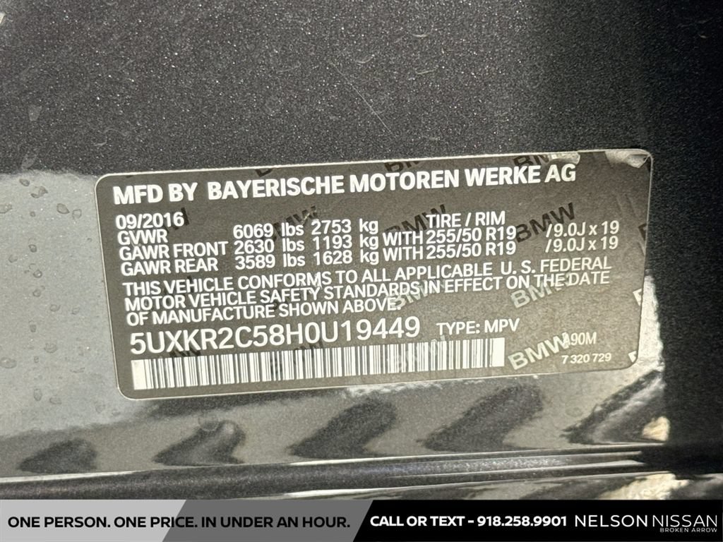 Used 2017 BMW X5 sDrive35i RWD image 33