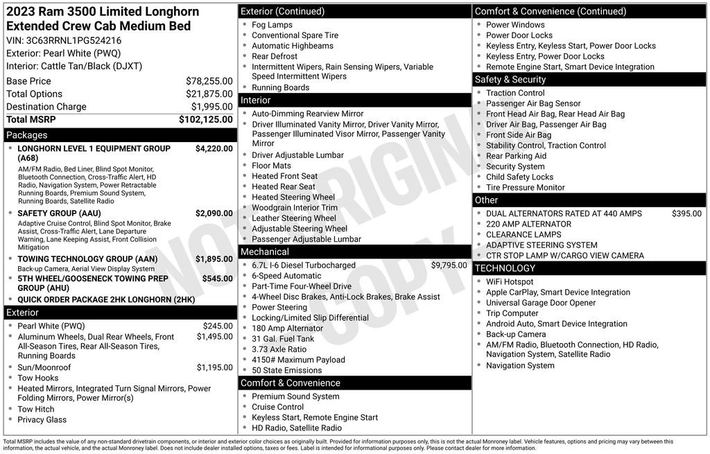 Used 2023 RAM 3500 Limited AWD/4WD image 27