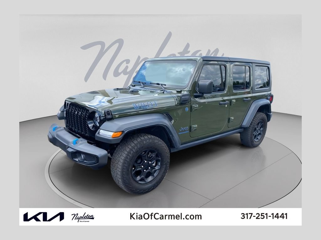 Used 2023 Jeep Wrangler Unlimited w/ 8.4" Radio Group AWD/4WD image 1