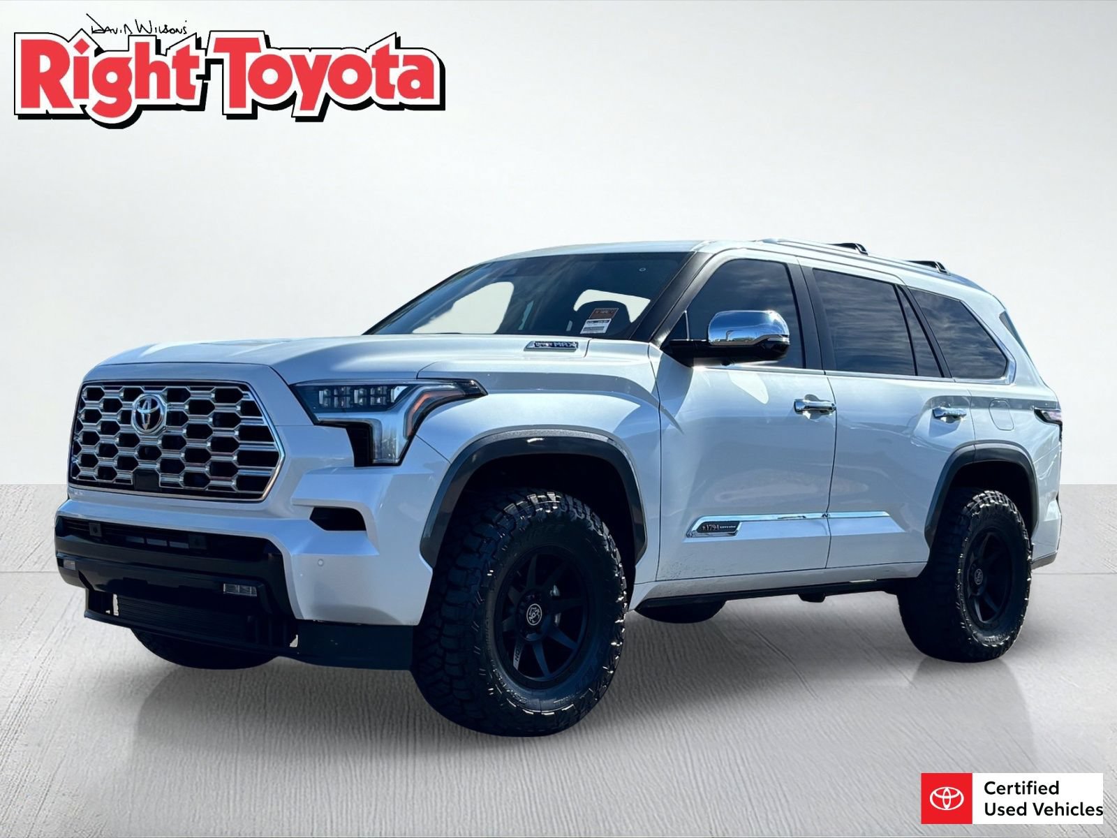 Certified 2025 Toyota Sequoia 1794 Edition AWD/4WD image 1