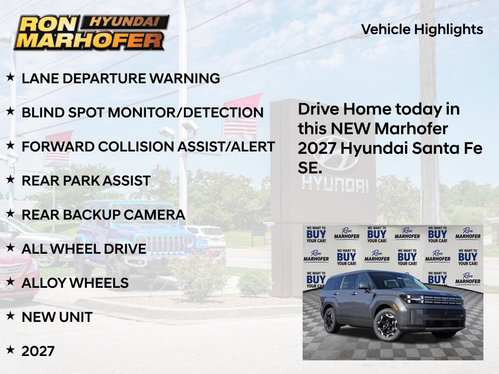 New 2027 Hyundai Santa Fe SE AWD/4WD image 15