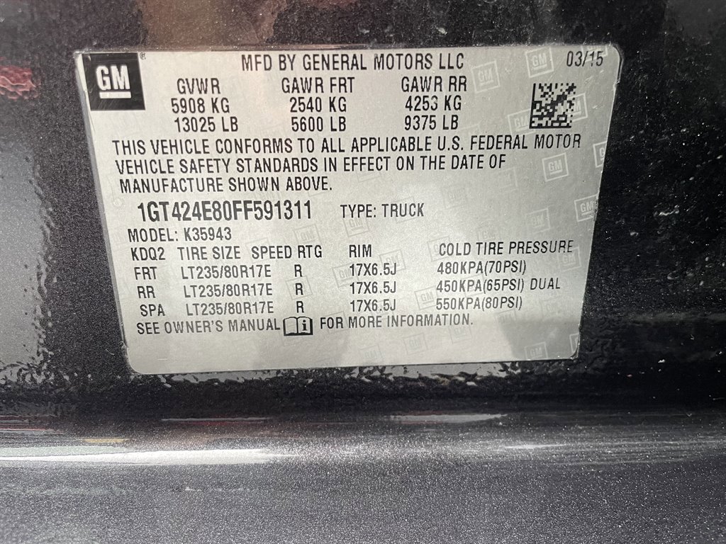 Used 2015 GMC Sierra 3500 Denali w/ Duramax Plus Package image 43