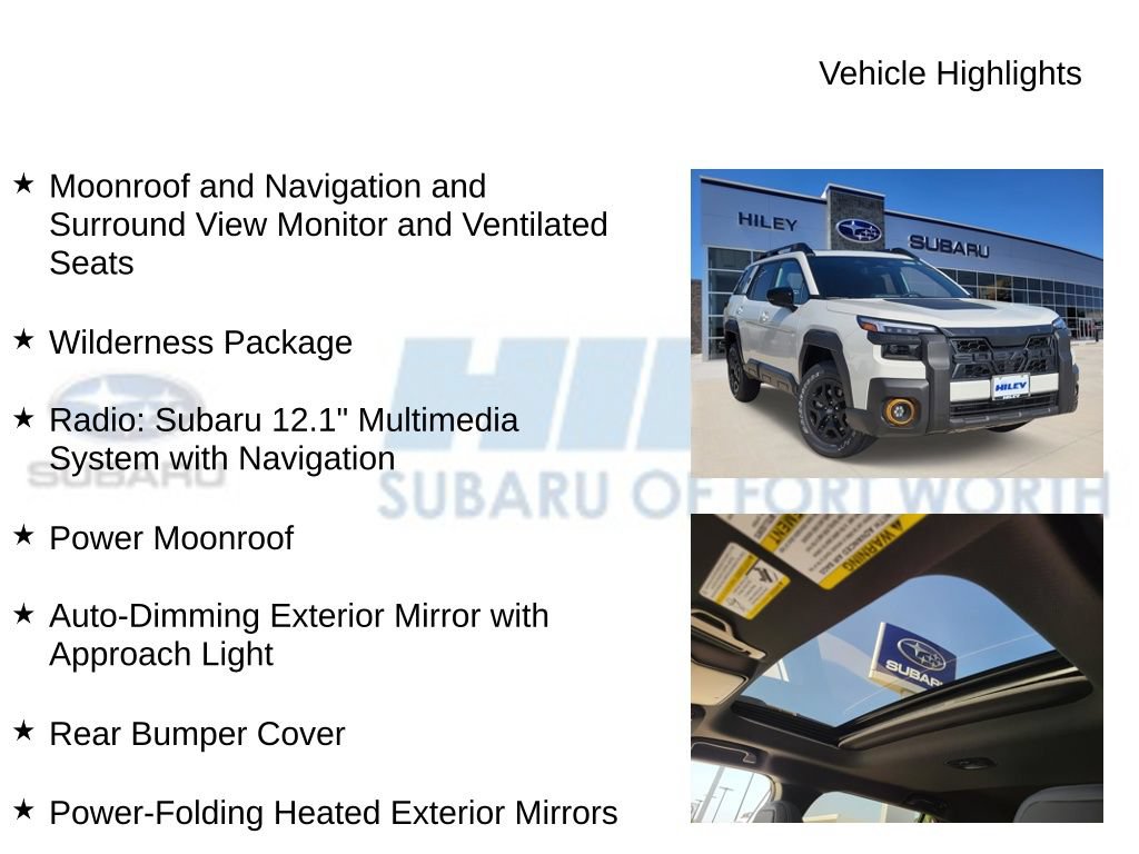 New 2026 Subaru Outback Wilderness w/ Wilderness Package AWD/4WD image 5