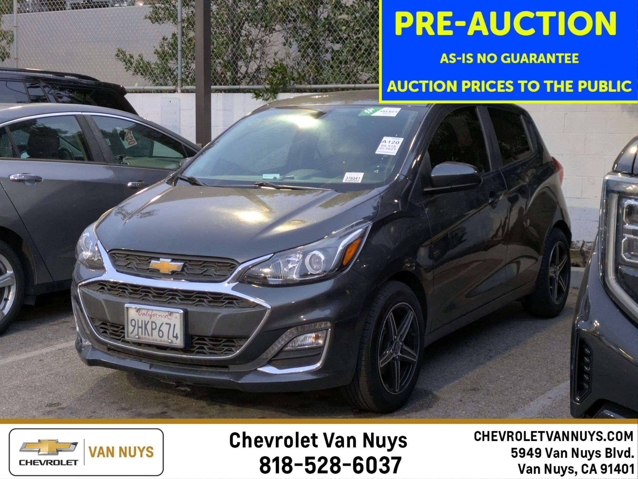 Used 2021 Chevrolet Spark LT