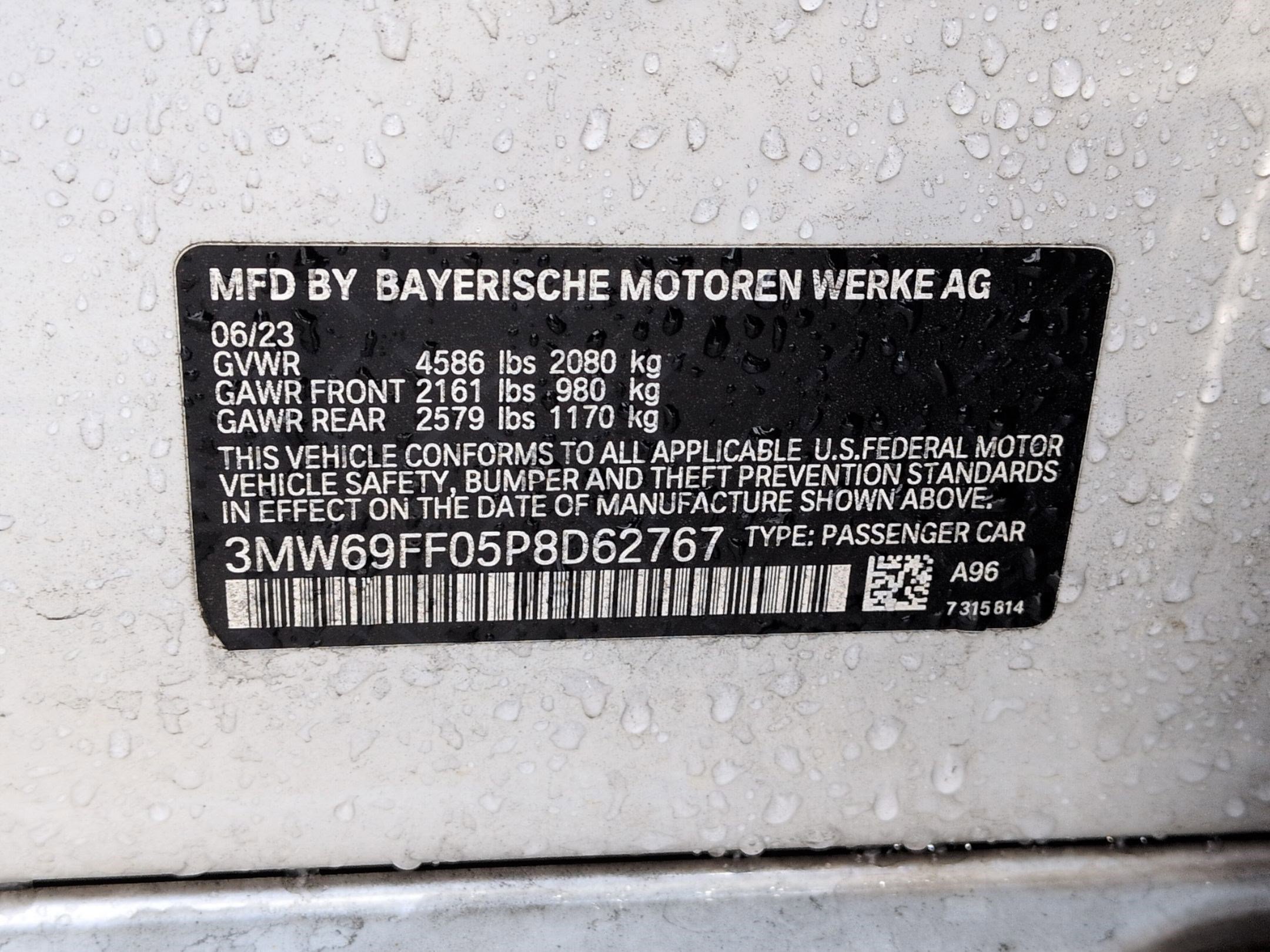 Certified 2023 BMW 330i Sedan w/ M Sport Package RWD image 33