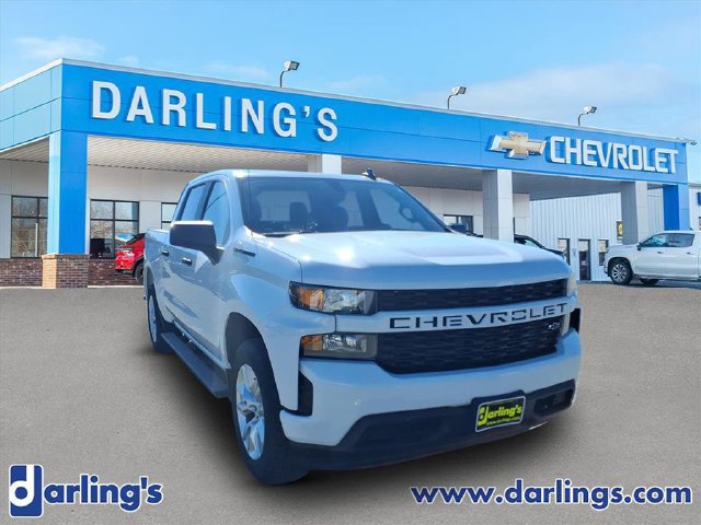 Used 2021 Chevrolet Silverado 1500 Custom w/ LPO, Dark Essentials Package AWD/4WD image 3