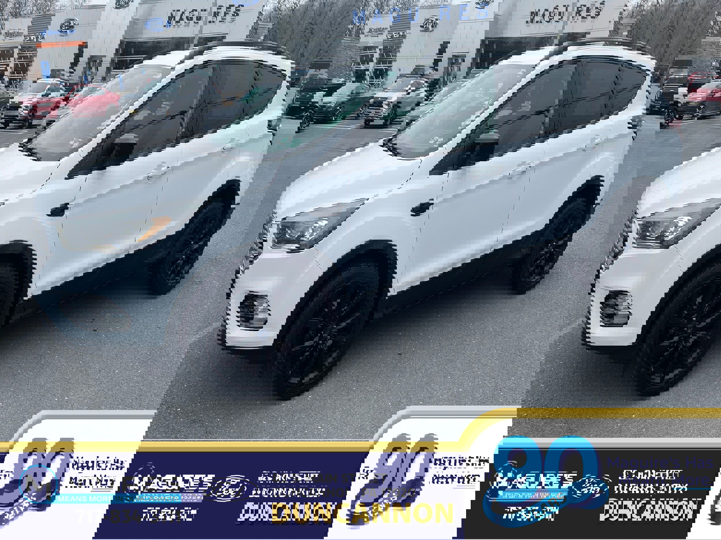 Certified 2018 Ford Escape SE w/ Ford Safe & Smart Package