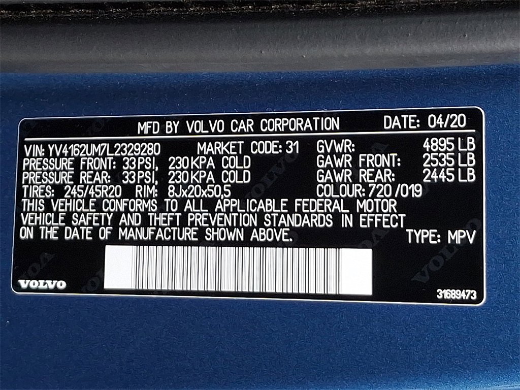 Used 2020 Volvo XC40 T5 R-Design w/ Protection Package Premier image 27