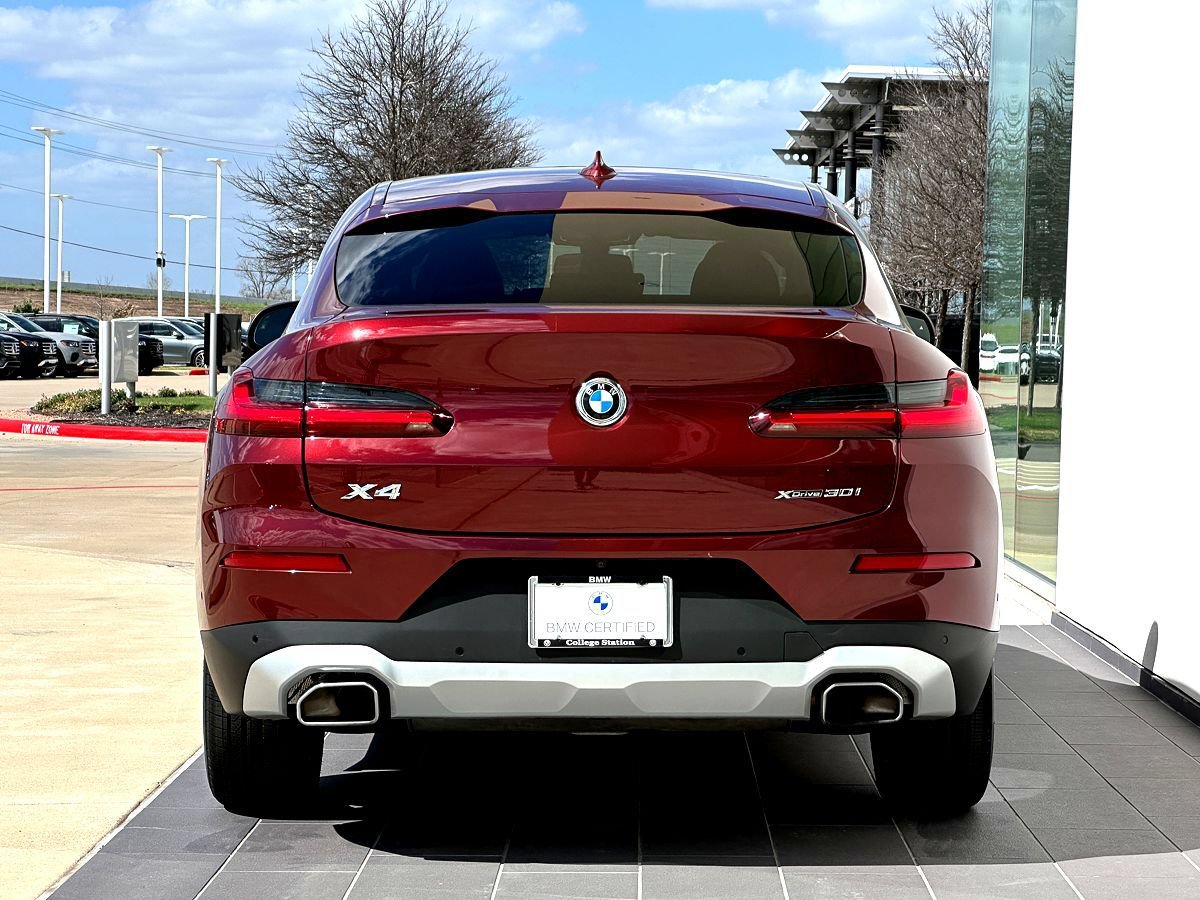 Certified 2025 BMW X4 xDrive30i AWD/4WD image 6