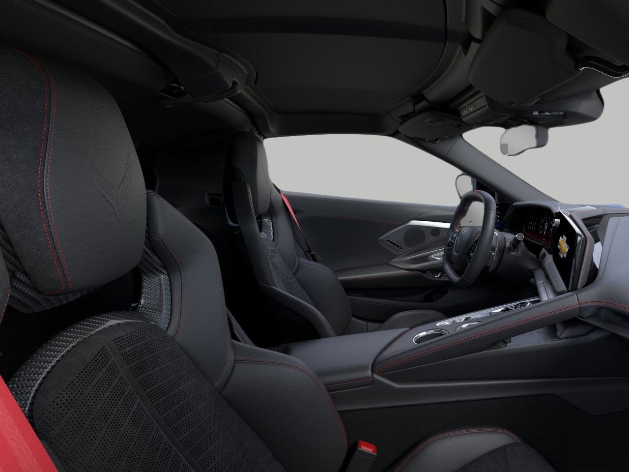 New 2026 Chevrolet Corvette Stingray Preferred Cpe w/ Chrome Exterior Badge Package RWD image 17