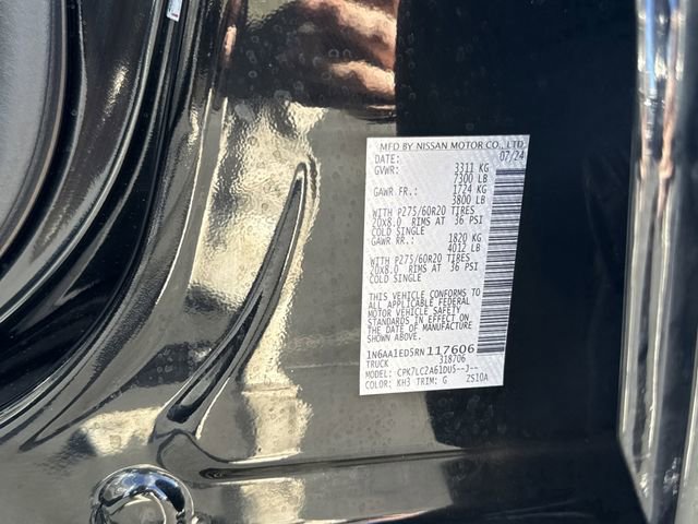 Certified 2024 Nissan Titan SV w/ SV Bronze Edition Package image 31