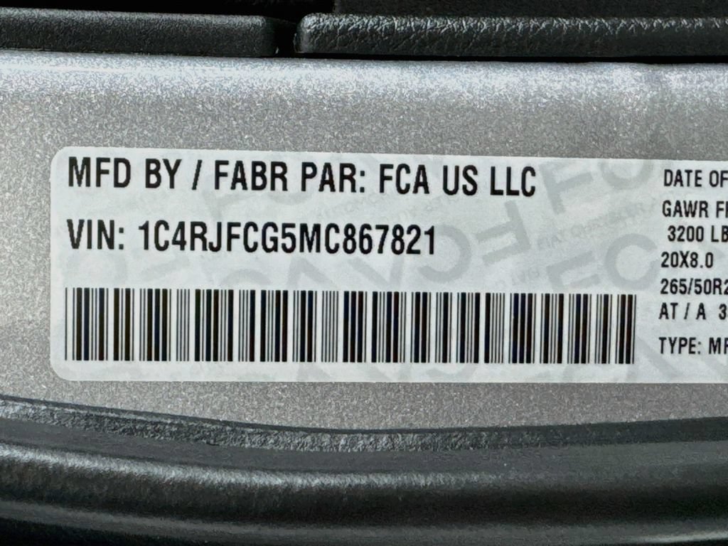 Used 2021 Jeep Grand Cherokee High Altitude AWD/4WD image 36