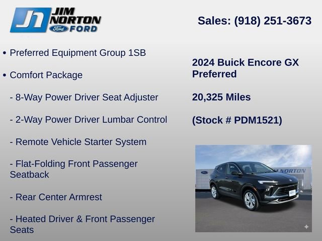 Used 2024 Buick Encore GX Preferred w/ Comfort Package image 8