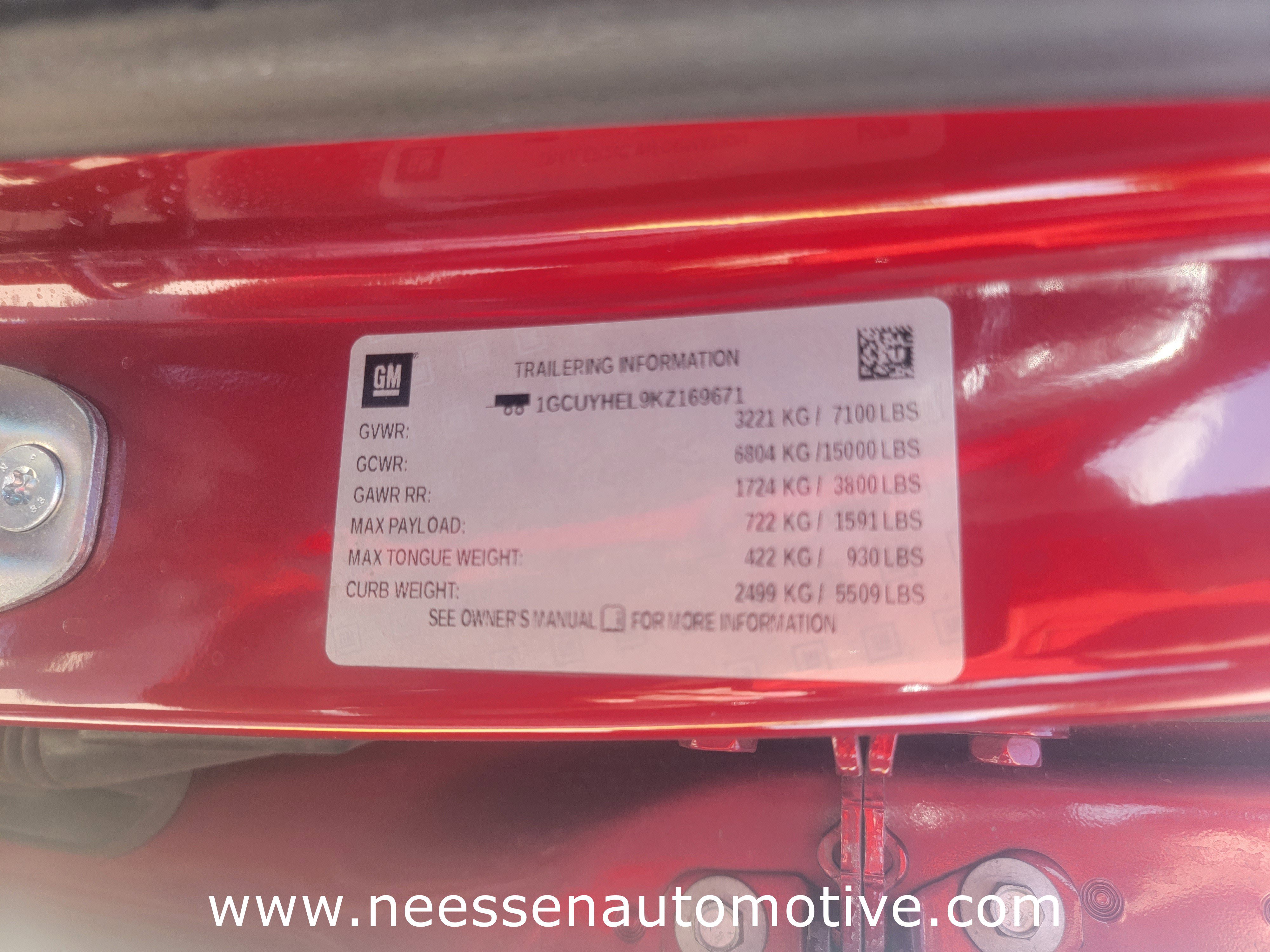 Used 2019 Chevrolet Silverado 1500 High Country w/ Technology Package image 37