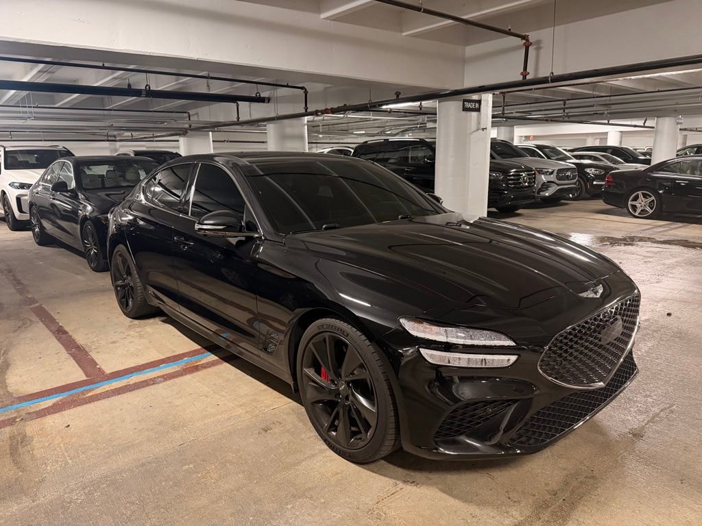 Used 2023 Genesis G70 3.3T w/ Sport Prestige Package RWD image 1