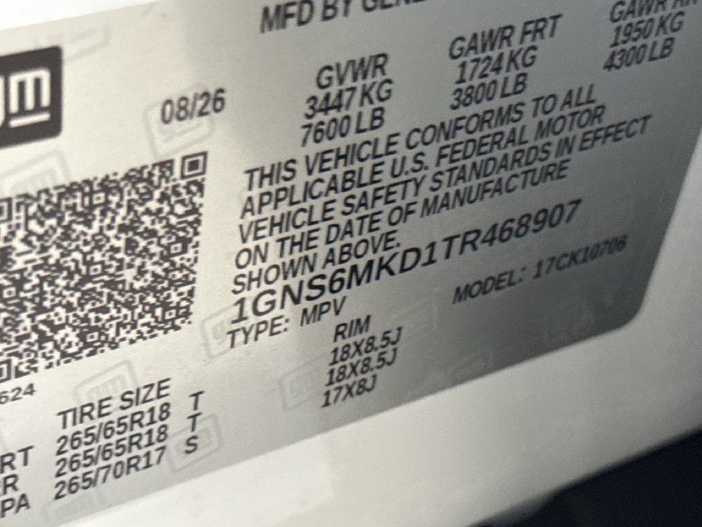 New 2026 Chevrolet Tahoe LS w/ Max Trailering Package AWD/4WD image 29