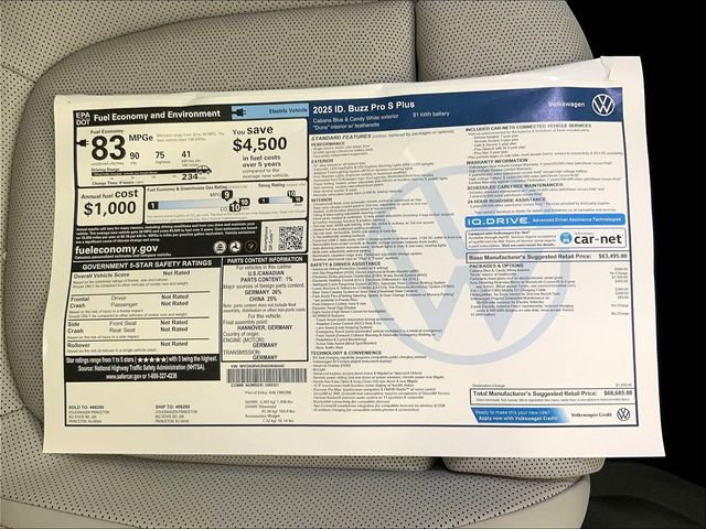 New 2025 Volkswagen ID. Buzz Pro S Plus image 15