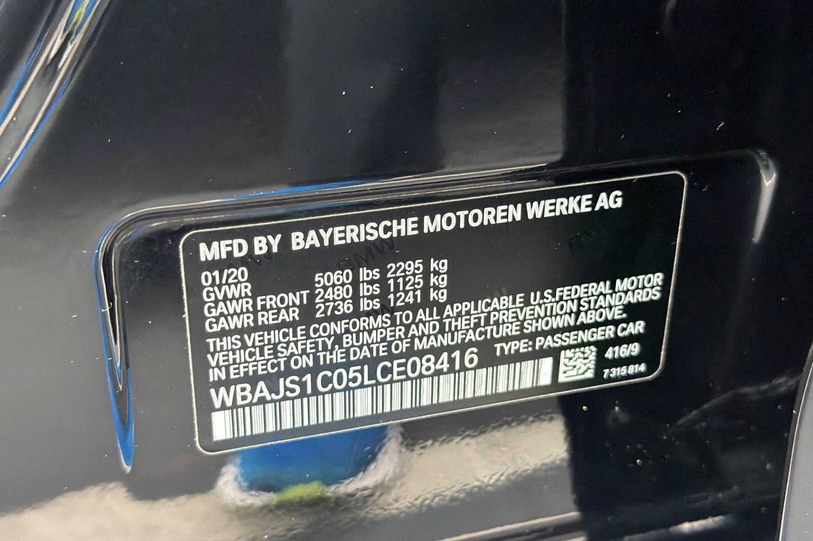 Used 2020 BMW 540i w/ M Sport Package image 41