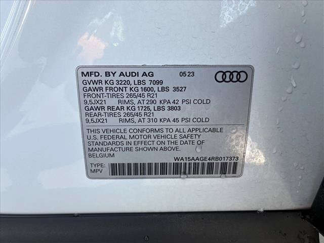 Used 2024 Audi Q8 e-tron Premium Plus w/ Premium Plus Package AWD/4WD image 15