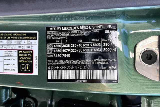 Certified 2025 Mercedes-Benz GLS 580 4MATIC image 16