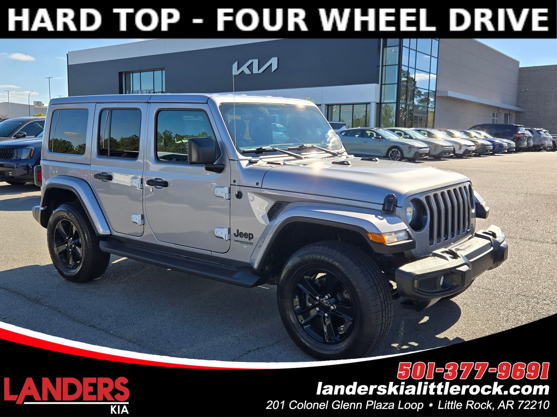 Used 2021 Jeep Wrangler Unlimited Sahara