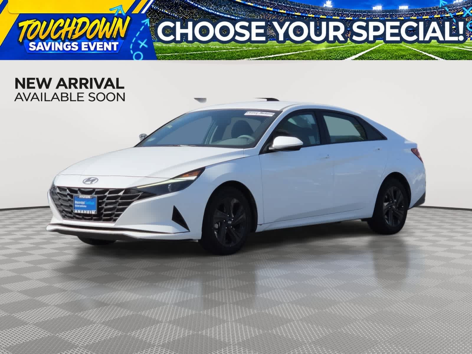 Used 2023 Hyundai Elantra Blue w/ Cargo Package