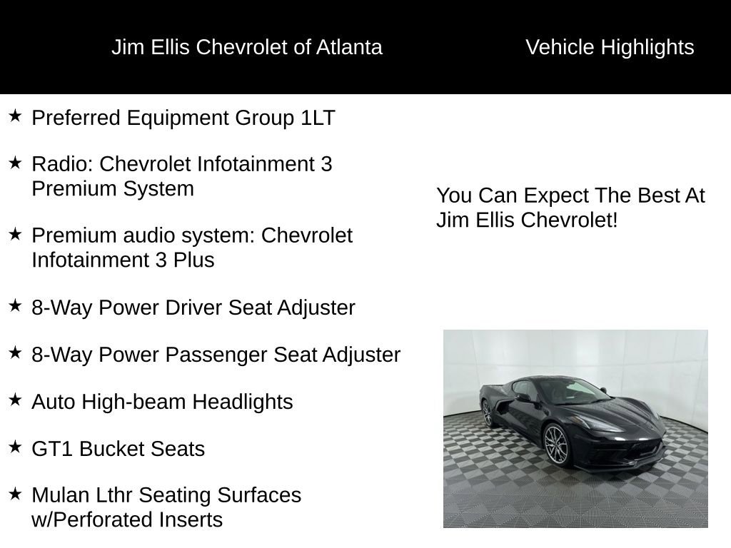 Certified 2025 Chevrolet Corvette Stingray Coupe w/ 1LT image 5