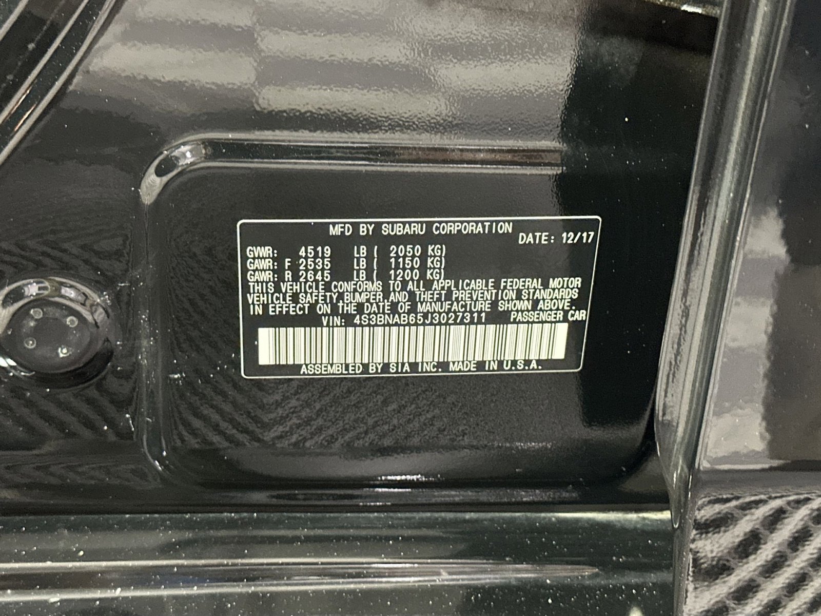Used 2018 Subaru Legacy 2.5i w/ Alloy Wheel Package image 42