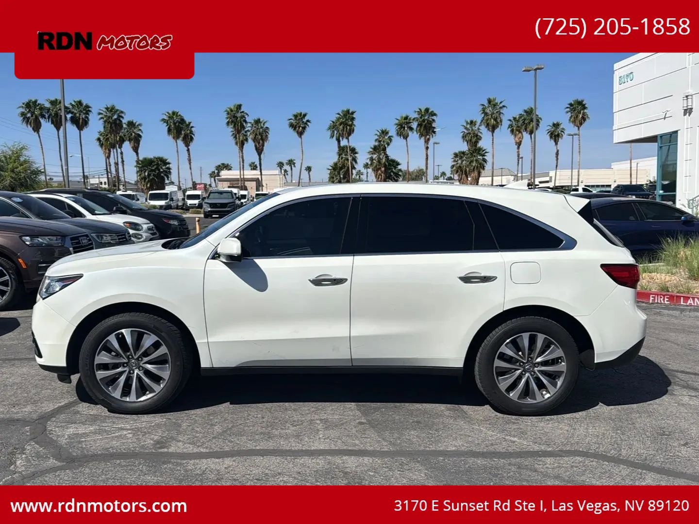 Used 2016 Acura MDX SH-AWD w/ Technology Package image 2