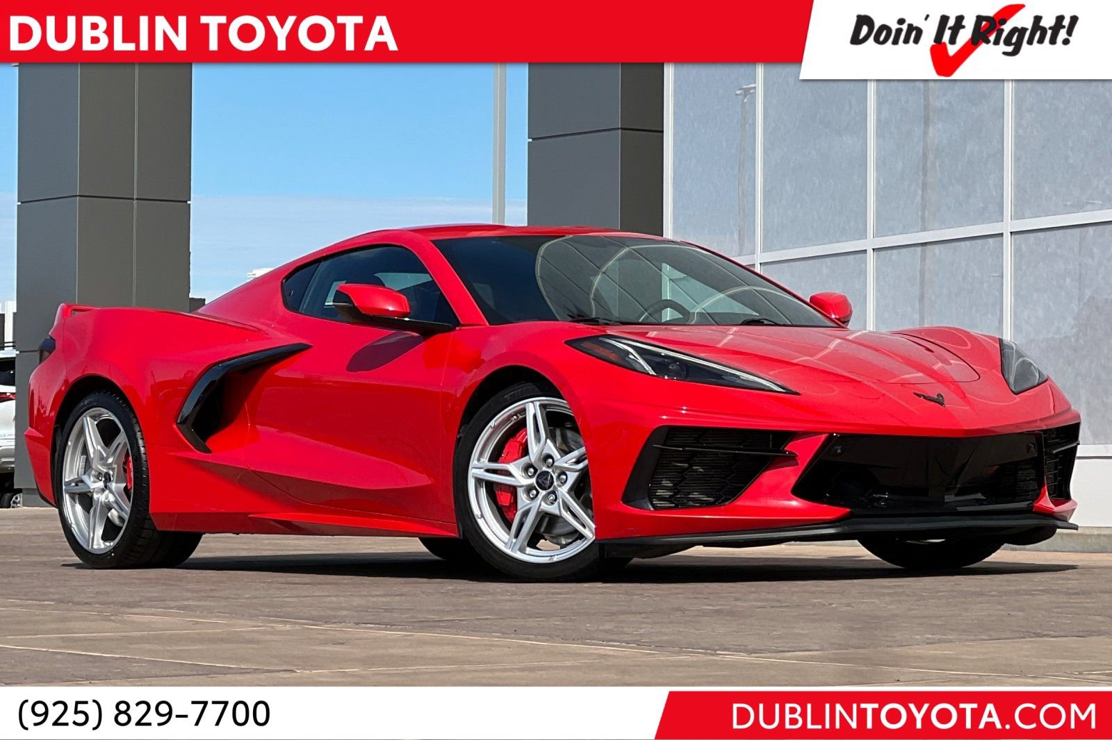 Used 2022 Chevrolet Corvette Stingray Preferred Cpe w/ Z51 Performance Package image 1