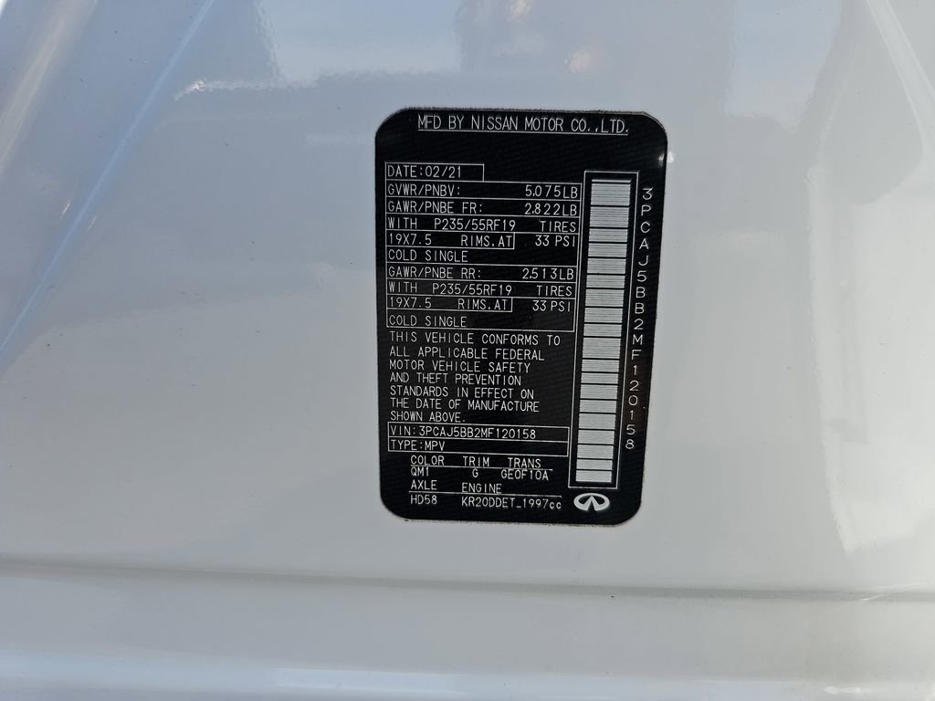 Used 2021 INFINITI QX50 Luxe AWD/4WD image 38