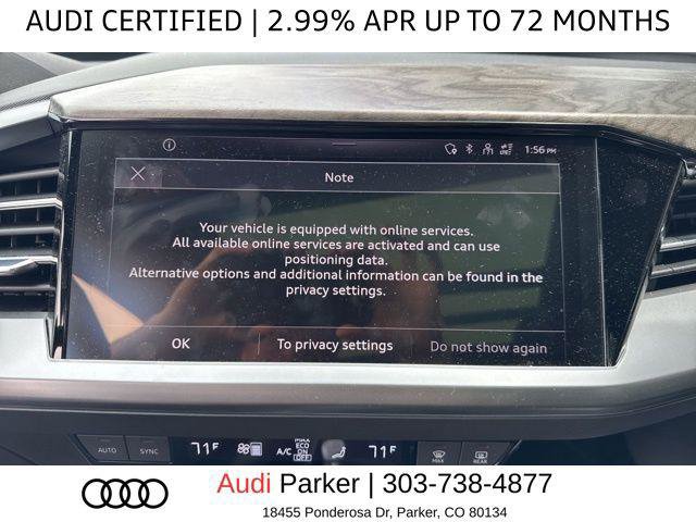 Certified 2024 Audi Q4 e-tron Premium Plus w/ Premium Plus AWD/4WD image 7