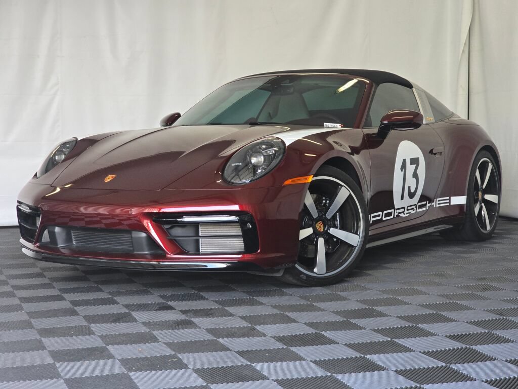 Certified 2021 Porsche 911 Targa 4S Heritage Design AWD/4WD image 1