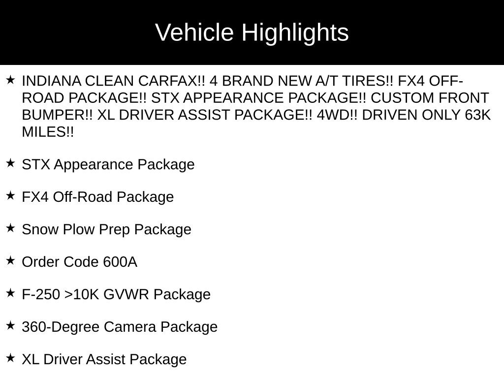 Used 2024 Ford F250 XL w/ STX Appearance Package AWD/4WD image 37