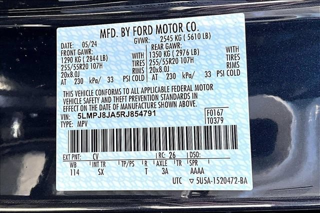 Used 2024 Lincoln Nautilus Premier w/ Jet Appearance Package AWD/4WD image 28