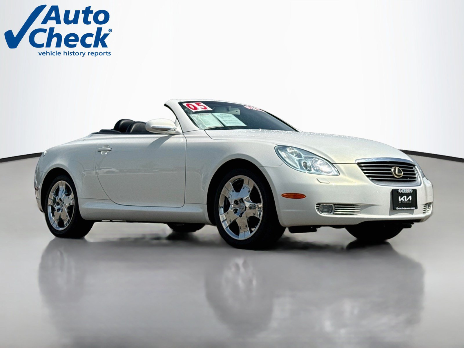 Used 2005 Lexus SC 430 Convertible w/ Preferred Accessory Pkg RWD image 1