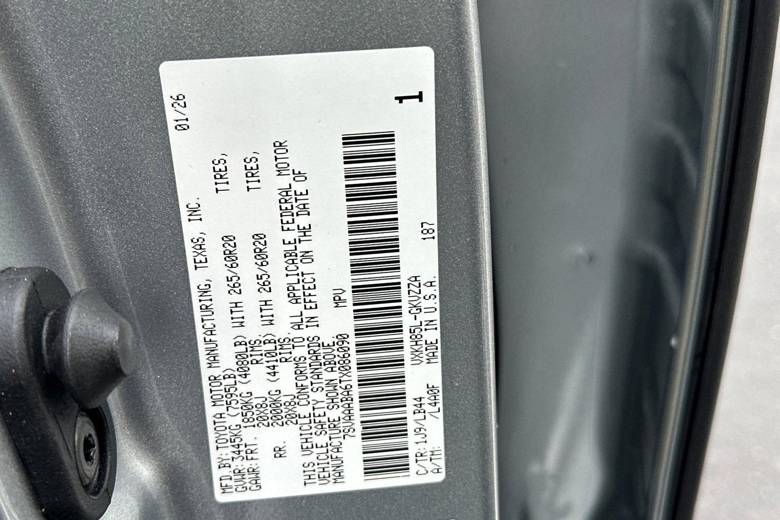 New 2026 Toyota Sequoia 1794 Edition image 31