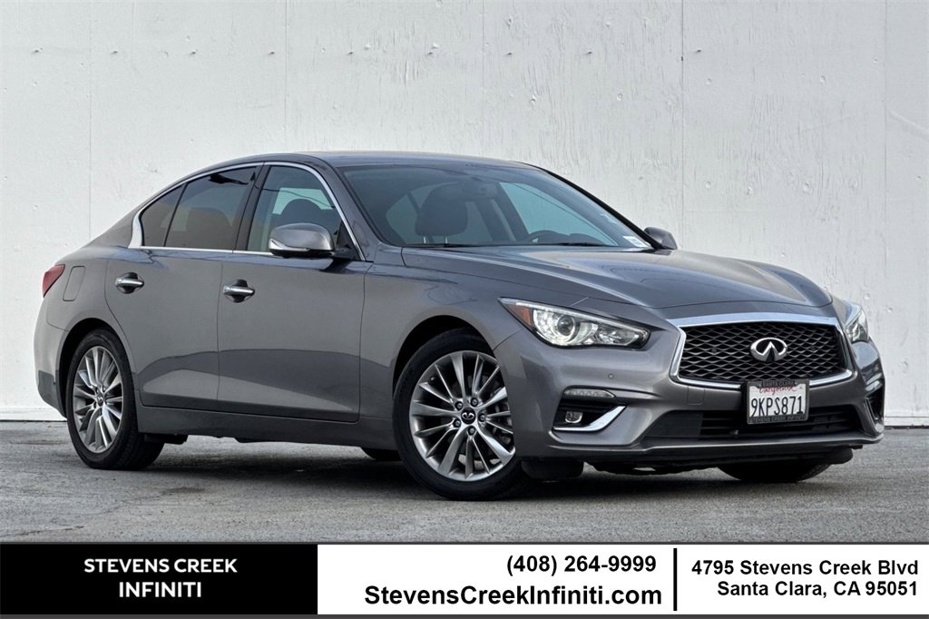 Used 2021 INFINITI Q50 Luxe