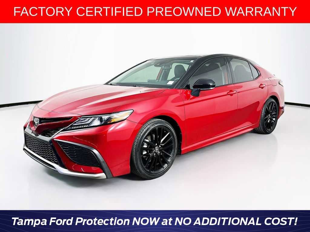Used 2021 Toyota Camry XSE FWD image 1