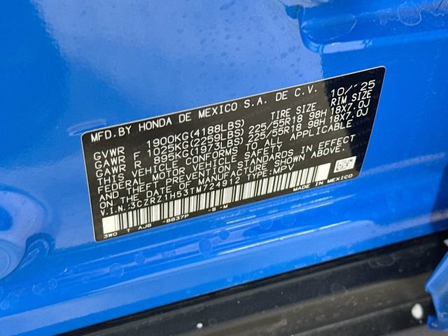 Used 2026 Honda HR-V Sport image 34