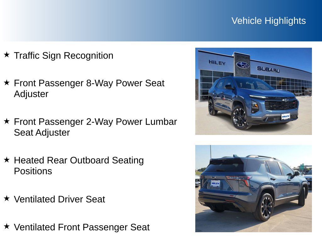 Used 2026 Chevrolet Equinox RS w/ Convenience Package III FWD image 10