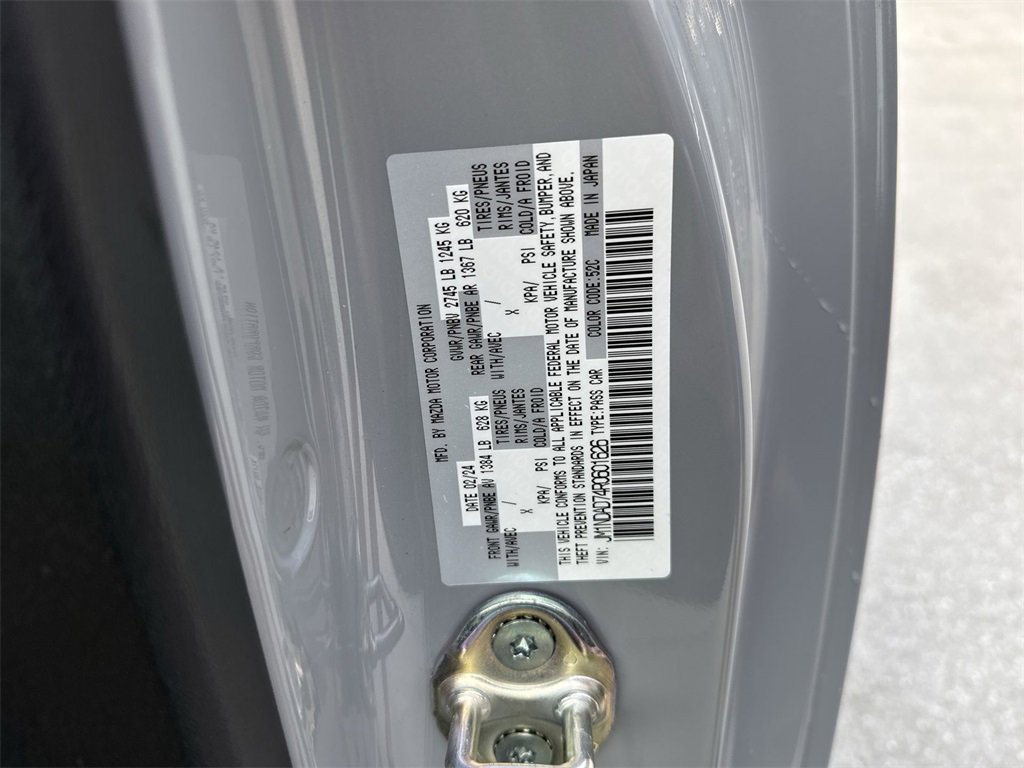 Used 2024 MAZDA MX-5 Miata Grand Touring w/ Weather Package image 60