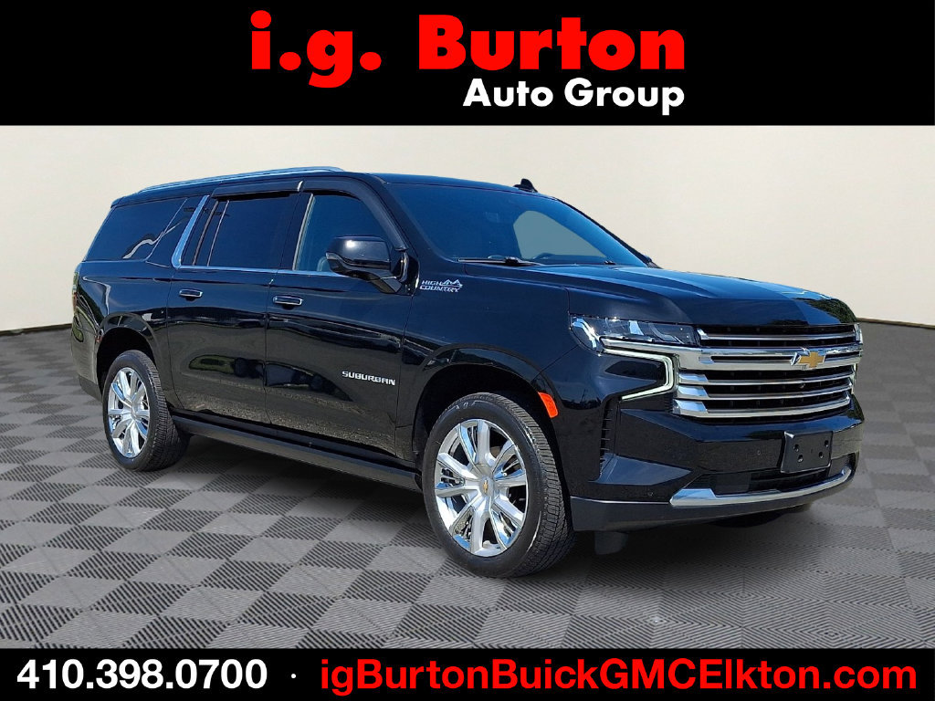 Certified 2022 Chevrolet Suburban High Country AWD/4WD image 1