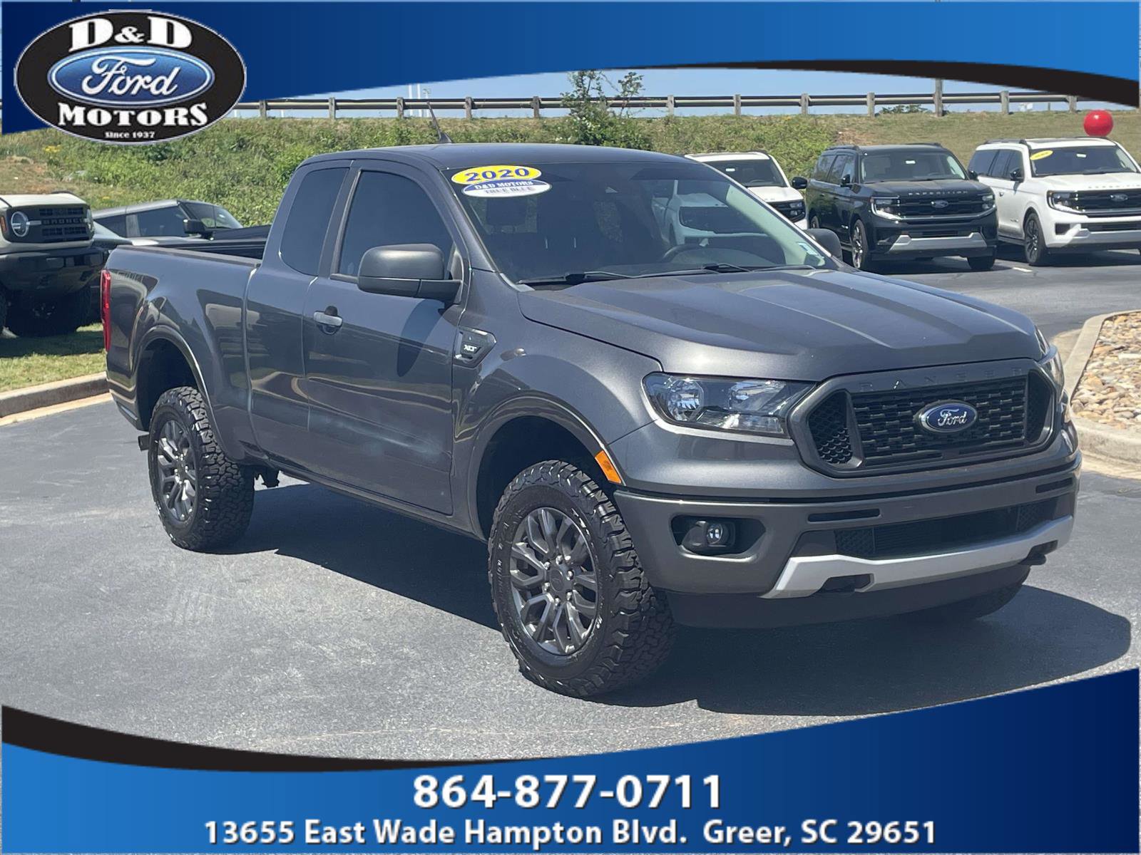 Used 2020 Ford Ranger XLT w/ Equipment Group 301A Mid