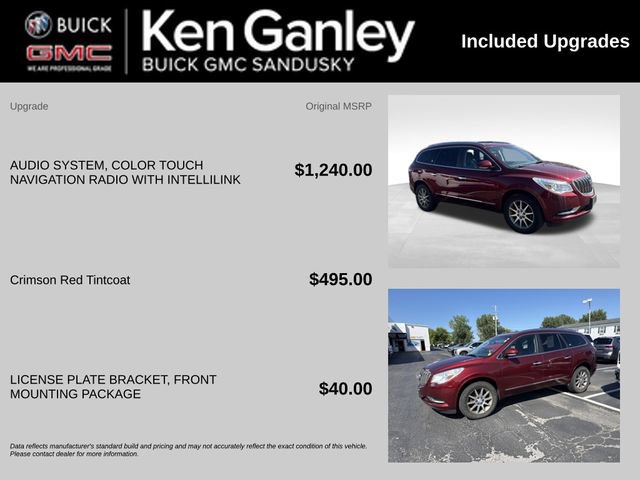 Used 2017 Buick Enclave Leather FWD image 6