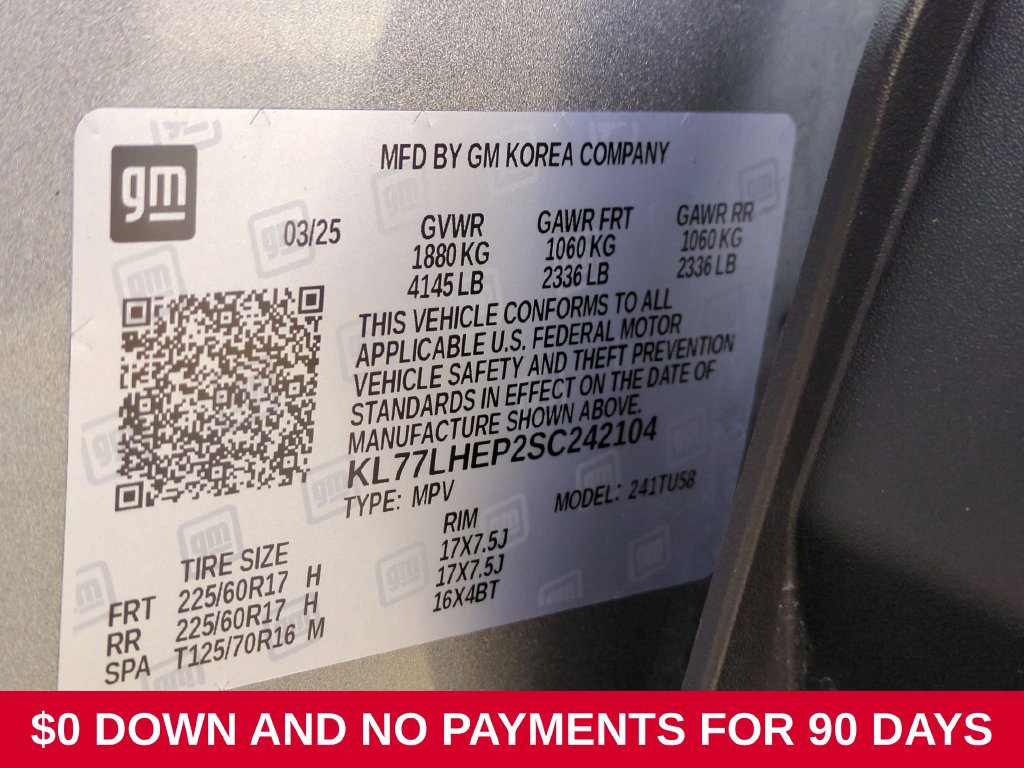 Used 2025 Chevrolet Trax LT w/ LT Convenience Package FWD image 33